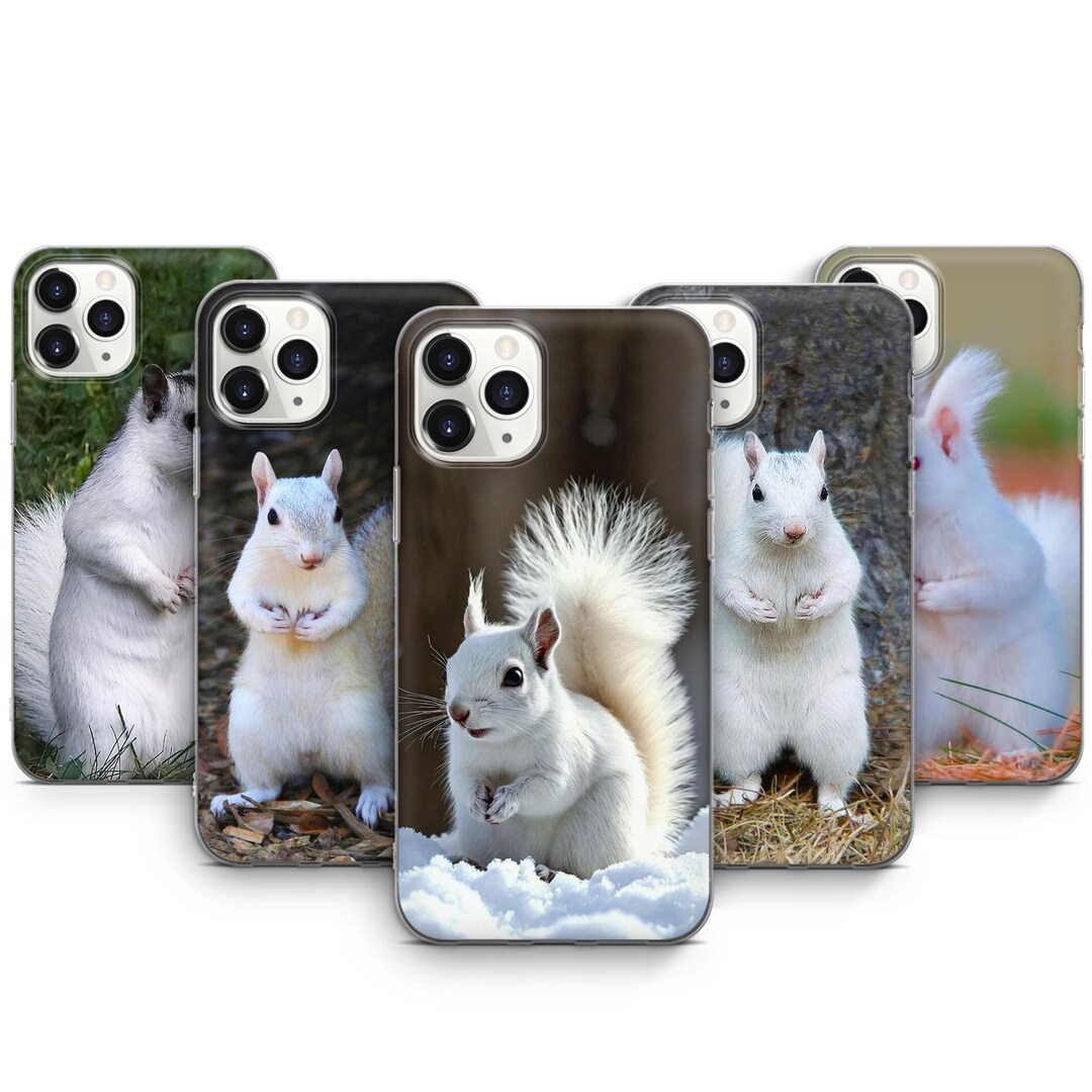 Squirrel Phone Case Cute Snow Animal iPhone Case 17 Promax 16pro 15 ...
