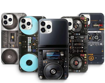 DJステーション スマホケース クラブミュージック iPhoneケース 17 ProMax 16Pro 15 Plus 14 13 Mini 12 11 X XS & Pixelケース 10ProXL 9 Pro 8