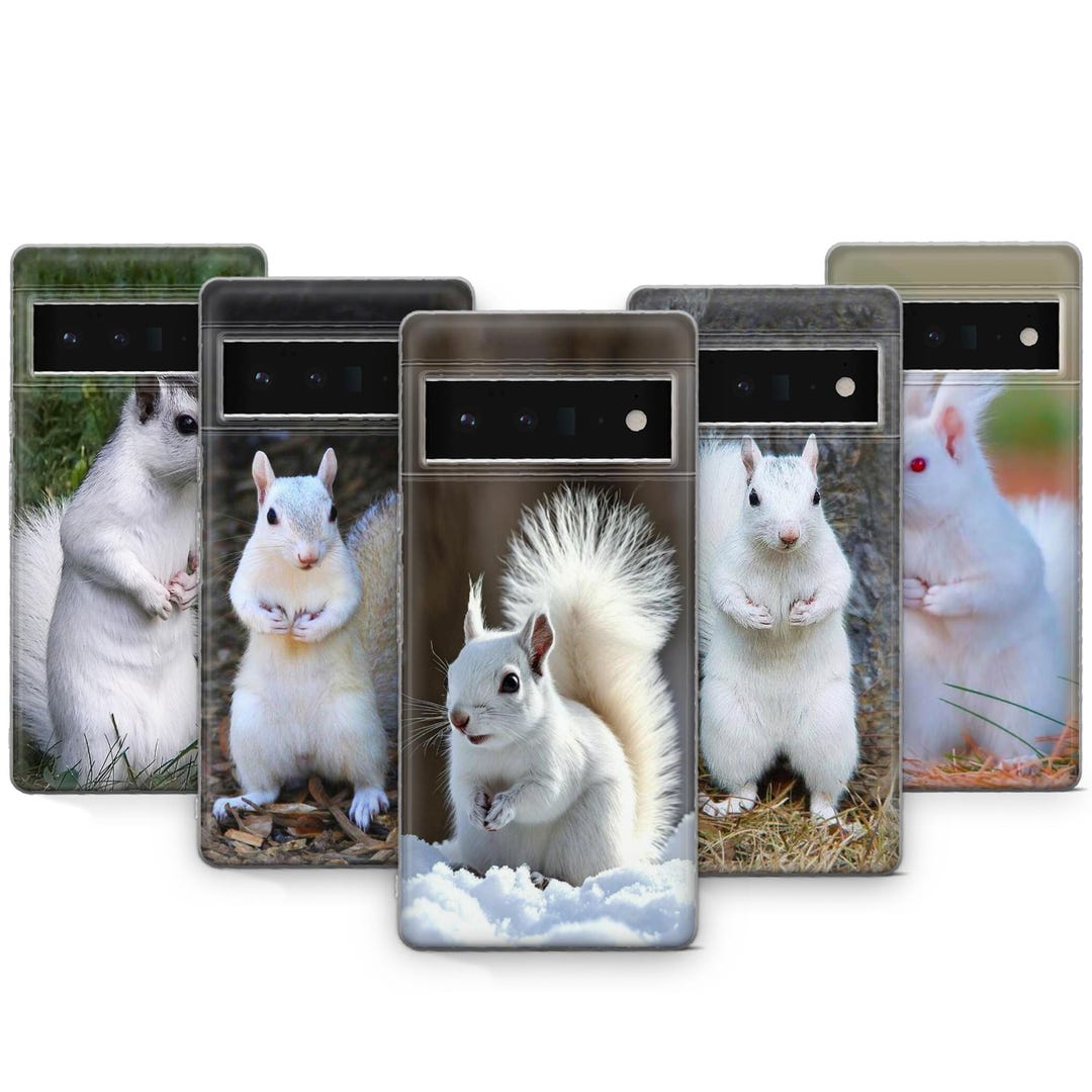 アルビノホワイトリス スマホケース 森の動物 Google Pixel ケース 10