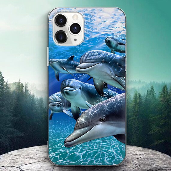 Dolphin Phone Case Ocean Sea Life iPhone Case 17 Promax 16pro 15