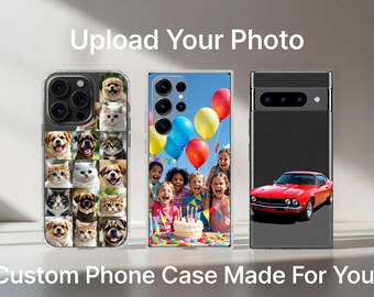 Benutzerdefinierte Foto Handyhülle Personal Design Cover für iPhone 17 ProMax 16Pro 15 Plus 14 13 Mini 12 11 X XS & Pixel Cases 10ProXL 9 Pro 8