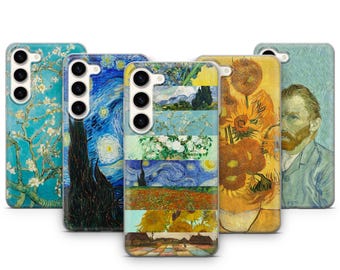 Vintage Van Gogh Phone Case Starry Nigh Paintings For Samsung Galaxy S26 Ultra S25 FE S24 Plus S23 S22 S21 S20 A17 A16 A26 A37 A36 A55 A57