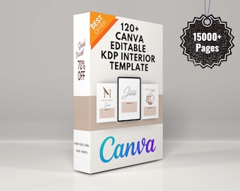 120+ Canva Editable KDP Interior Template