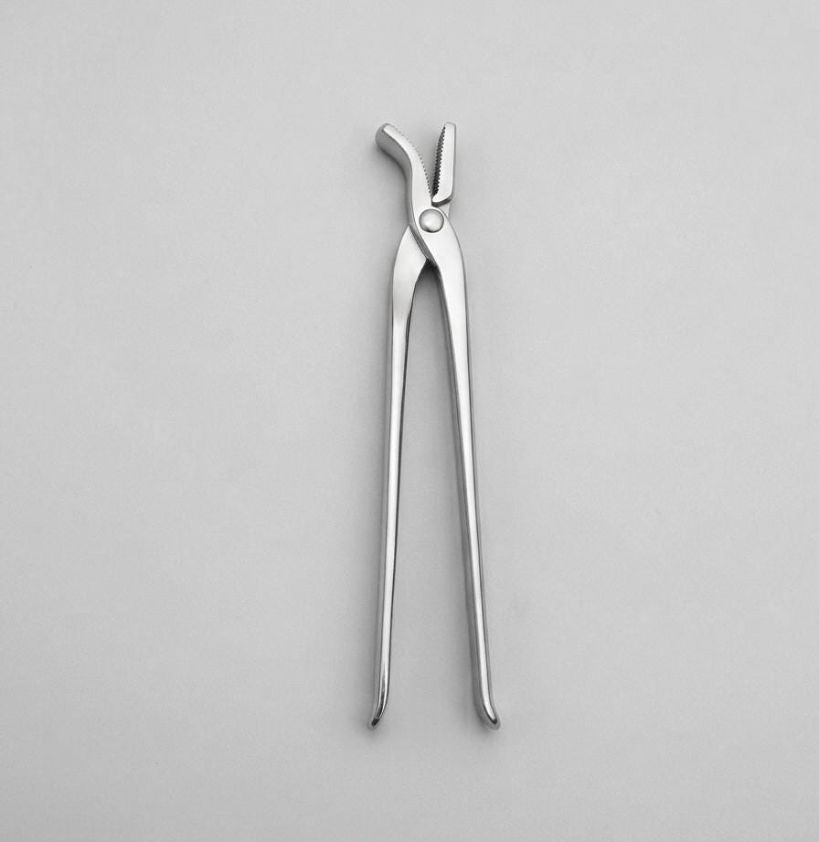 Pince à Forgeron 13" – Acier Inoxydable, Museau Plat, Pour Maréchal-ferrant
