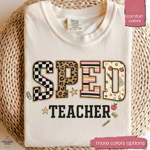 Comfort Colors Special Education Teacher Shirt: Neurodiversity BCBA Gift