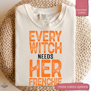 Camiseta de Halloween de Bulldog Francés, camiseta de mamá de Bulldog Francés con colores cómodos, camiseta de mamá de perro Bulldog Francés, regalo para amantes del Bulldog Francés, camiseta de mamá de perro Frenchie