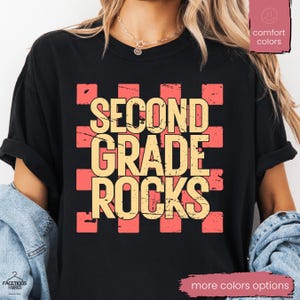 Comfort Colors® Second Grade Teacher Shirt, Back to School 2nd Grade Tee, Teacher Appreciation Gift, Cute Elementary School