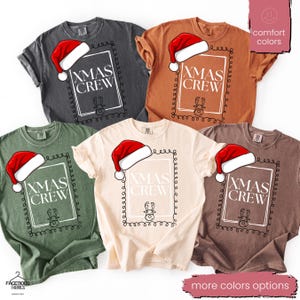 Christmas Crew 2025 Shirt, Matching Family Christmas Shirt, Christmas Gift, Holiday Party Tees, Xmas Outfit for Family, Xmas Gift for Group