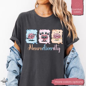 Comfort Colors® Neurodiversity Shirt for BCBA Gift, Special Education Teacher Shirt, Mental Health Gifts for Teachers