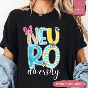 Comfort Colors® Neurodiversity Shirt for BCBA Gift, Special Education Teacher Shirt, Mental Health Gifts for Teachers