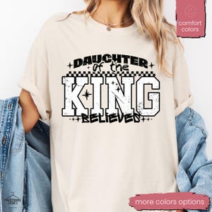 Comfort Colors® Religious Shirt, Child of God Shirt, Daughter of the King Shirt, Love Like Jesus Shirt, christian merch, Bible Verse Shirt
