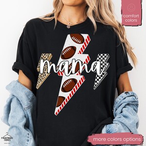Cute Football Mama Sweatshirt, Football Season Mama Shirt, Gift For Football Mom, Cheer Mom Shirt, Football Lover