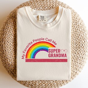 My Favorite People Call Me Grandma Shirt, Custom Grandma Tshirt, Personalized Grandma Shirt, Grandma Announcement, Gifts For Grandma Gift