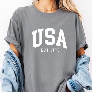 Spilling The Tea Since 1773, Spilling the Tea, T-Shirt,Usa Patriotic Tee,4th of July Party TShirt,Trendy Usa Celebration Shirt,Comfort Color