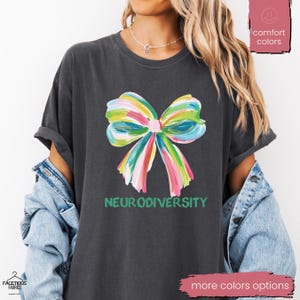 Comfort Colors® Neurodiversity Shirt for BCBA Gift, Special Education Teacher Shirt, Mental Health Gifts for Teachers