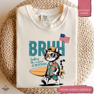 onafhankelijkheidsdag kattenshirt, patriottische kat, 4 juli kat, kattenliefhebber cadeau, 4 juli, Amerika shirt, Memorial Day shirt, VS shirt