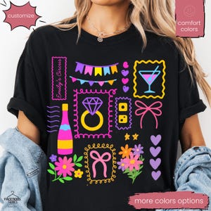 Personalized Hen Party T-Shirts: Team Bride, Bridal Party Matching Tops