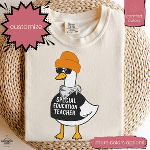 Comfort Colors® Special Education Teacher Shirt, Neurodiversity Shirt for BCBA Gift, Mental Health Gifts for Teachers, SPED Shirt