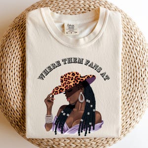 Where Them Fans At, Boots On The Ground Black Cowgirl Cowboy T-Shirt, Trail Ride Rodeo Apparel, TikTok Dance Trend, Southern Cowgirl