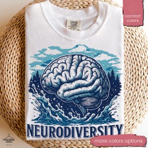 Comfort Colors® Neurodiversity Shirt for BCBA Gift, Special Education Teacher Shirt, Mental Health Gifts for Teachers