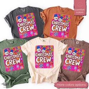 Christmas Crew 2025 Shirt, Matching Family Christmas Shirt, Christmas Gift, Holiday Party Tees, Xmas Outfit for Family, Xmas Gift for Group