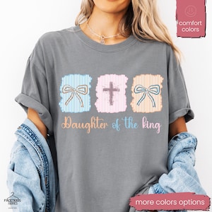 Comfort Colors® Religious Shirt, Child of God Shirt, Daughter of the King Shirt, Love Like Jesus Shirt, christian merch, Bible Verse Shirt