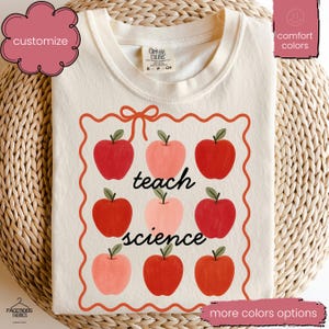 Funny Science Teacher Shirt: Comfort Colors® Science Squad Tee