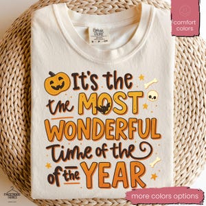 C&#39;est la période la plus merveilleuse de l&#39;année T-shirt d&#39;Halloween, chemise d&#39;Halloween vintage, chemise d&#39;Halloween, Halloween, merveilleuse période de l&#39;année