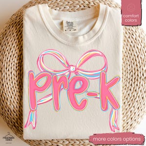 Comfort Colors® Pre-K Teacher Shirt, Pre-K Squad, Preschool Crew, PreK Teacher Shirt, Pre-K Teacher Team Shirts, PreK TShirt, Pre K T-Shirt