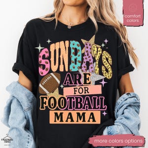 Cute Football Mama Sweatshirt, Football Season Mama Shirt, Gift For Football Mom, Cheer Mom Shirt, Football Lover