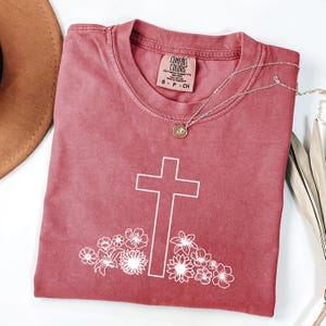 Fruits of the Spirit Comfort Colors® Shirt, Christian Shirts Gifts for Women, Botanical Shirt, Fruit Shirts, Christian Apparel, Trendy Shirt