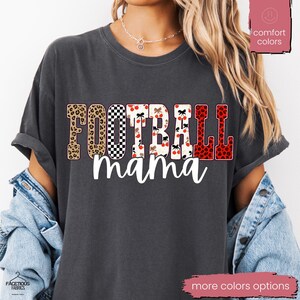 Cute Football Mama Sweatshirt, Football Season Mama Shirt, Gift For Football Mom, Cheer Mom Shirt, Football Lover