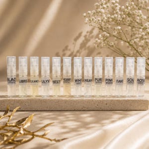 Designer Inspired Fragrances |Perfume Sample Set | Pick Any 5 Scents| 2ml Perfume Samplers