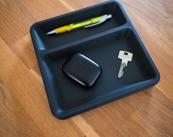 Modern key tray made using 3D printing in different sizes – organizer for the entrance area
