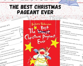 The Christmas Pageant Ever Novel Study | Printable Activities (PDF