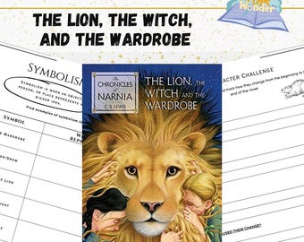 The Lion, the Witch and the Wardrobe Novel Study Unit (Printable)