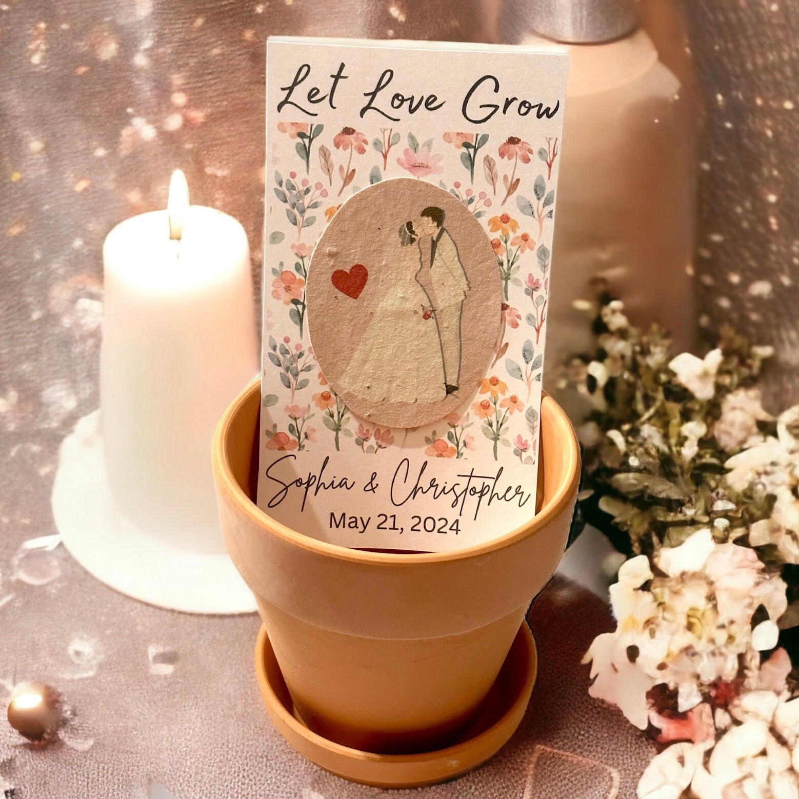 Seed Paper Wedding Favors, Wildflower Wedding Favor, Eco Friendly Gifts Seed Paper Wedding Favors, Wildflower Wedding Favor, Eco Friendly Gifts