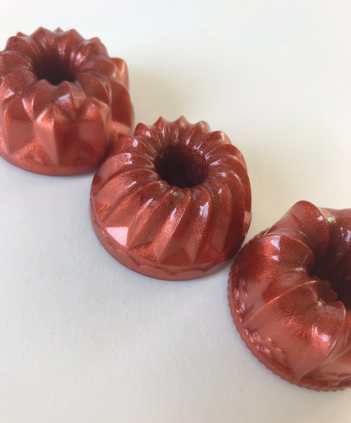 Bundt cake tin fridge red copper Etsy