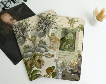 Whimsical Frog Collage iPad Case for iPad Air 7/6/5,iPad Pro,iPad Mini,iPad Case With Auto Wake/Sleep,Customized iPad Case,Gift for friend