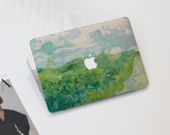 Healing Green Wilderness Macbook Air Case | Hard Laptop Case for Macbook Air 11/13/15 Pro 13/14/15/16 2021 2022 2023 Cover | Laptop Sleeve