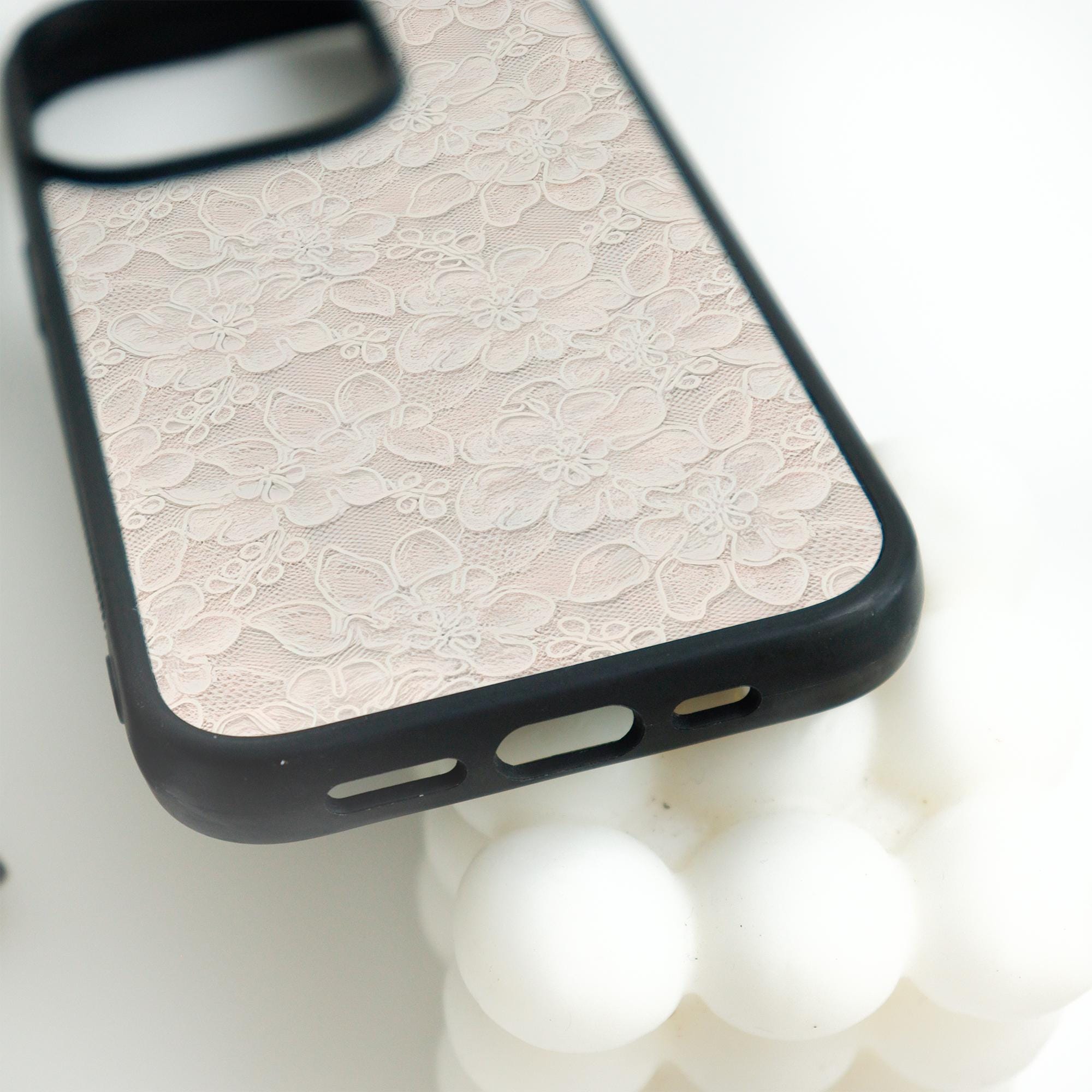 Patterned Iphone Case Elegant Lace Pattern iPhone Case,custom Text iPhone Case,multi-device ...
