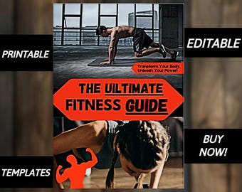 La guía definitiva de fitness / Rutinas de ejercicios completas, consejos de nutrición y planes de bienestar / Descarga digital en PDF para todos los niveles de fitness