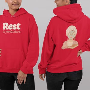 Camiseta de autocuidado com design engraçado de máscara facial · Moletom com capuz Boho, camiseta, moletom · Presente de saúde mental · Roupa de relaxamento para mulheres
