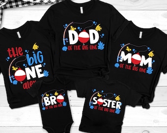 O Fishally One Shirt, Fish First Birthday, The Big One Birthday, Fishing Birthday, Boys 1st Birthday, 1st Birthday Family, Family Birthday