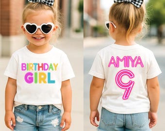 Let's Glow Girls Shirts, Girls Gang Matching Shirt, Party Shirts For Girls, Glow Party Shirts, Women Party Tee, Glow Birthday Party