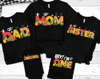 Fruit Birthday Shirt, Hey Bear Sensory Birthday Shirt, Dancing Fruit Shirt, Hey Bear Shirt, Fruit Family Birthday Boy Girl Shirt, Birthday