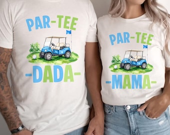 Personalized Golf Family Birthday Shirts, Golf birthday outfit. Hole in One Birthday Party, Personalized Golf Birthday Shirt, Matching Shirt