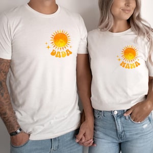 Custom First Trip Around The Sun Birthday Shirt, Sun Birthday, Boho Matching Family Shirts, Mommy and Me Tee, 1st Birthday Outfit Sun Shirts