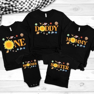 Custom First Trip Around The Sun Birthday Shirt, Sun Birthday, Boho Matching Family Shirts, Mommy and Me Shirts, 1st Birthday Outfit Sun tee