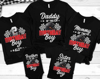 Fast One Pit Crew Birthday Shirt, Car Race Birthday Tee, Birthday Boy Shirt, Family First Birthday Party Shirts, Fast One 1st Birthday Shirt